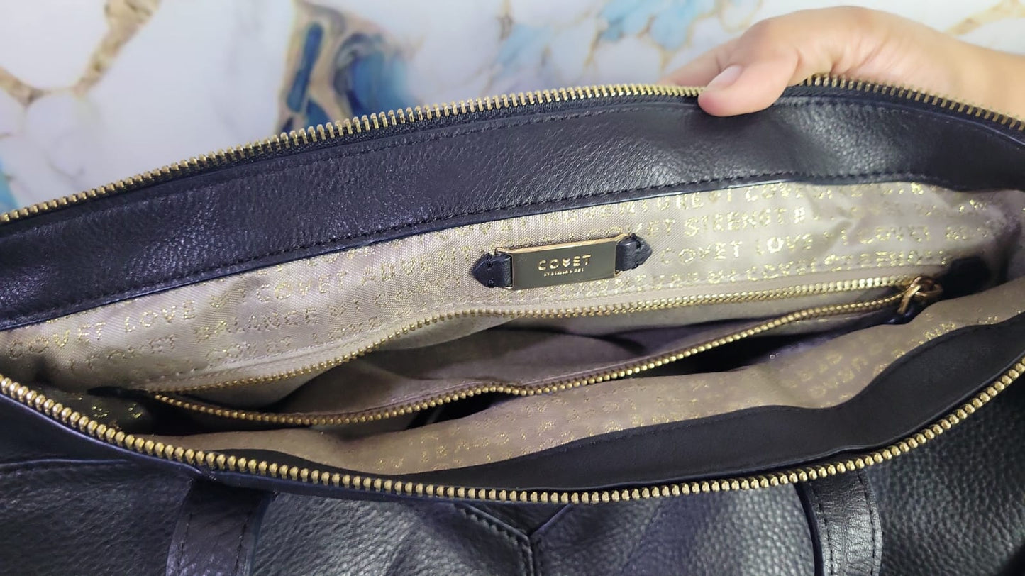 Bolso Tote Stella & Dot Covet Kensington en Cuero