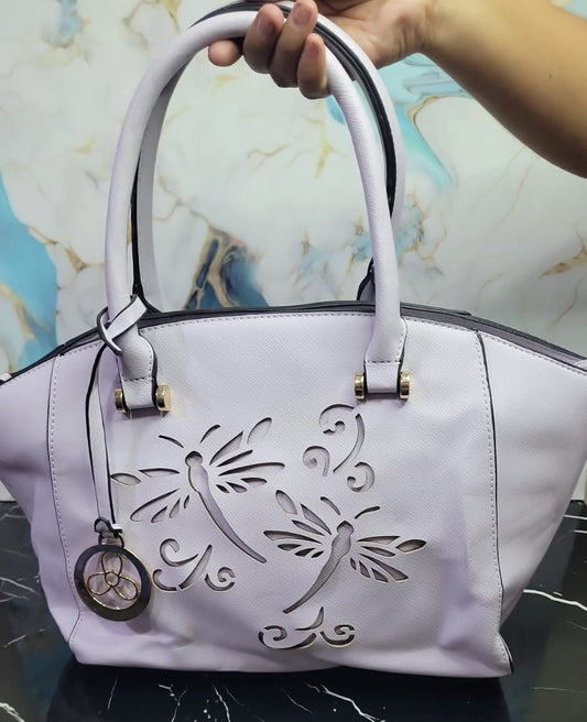 Bolso de Hombro con Logo de Doble C