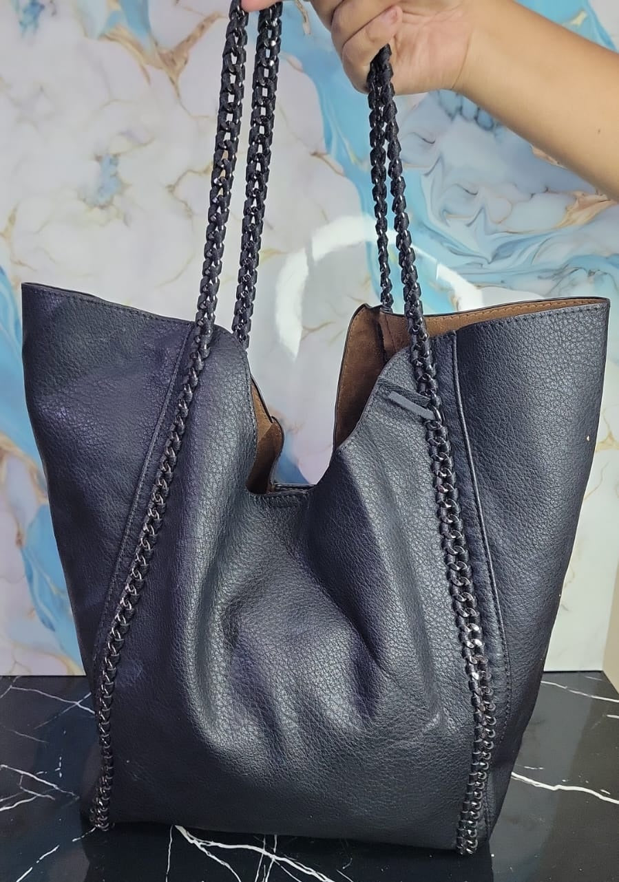 Bolso de Hombro Morgan de Toi con Correas Trenzadas