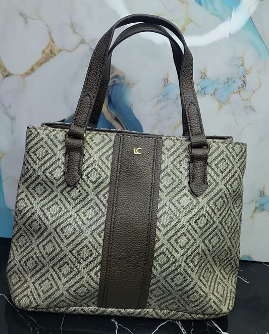 Bolso Tote Liz Claiborne con Patrón Geométrico