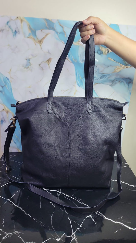 Bolso Tote Stella & Dot Covet Kensington en Cuero